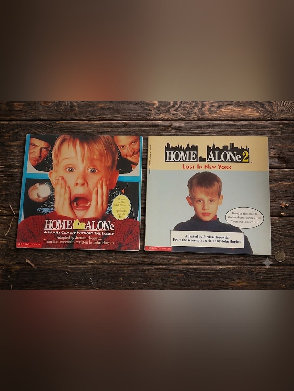 Home Alone & Home Alone 2: Lost in New York Scholastic Book Bundle